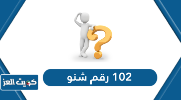 102 رقم شنو